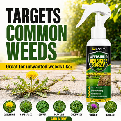 🌿 LOVILDS Fast-Acting Weed Control Spray 🔥