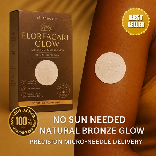 ✨Eloreacare® Transdermal Tanning Patch ⚡ No Sun, No Streaks, Just a Natural Bronze Glow 🌞