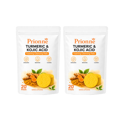 Prionne™ Turmeric + Kojic Acid Cleansing Pads
