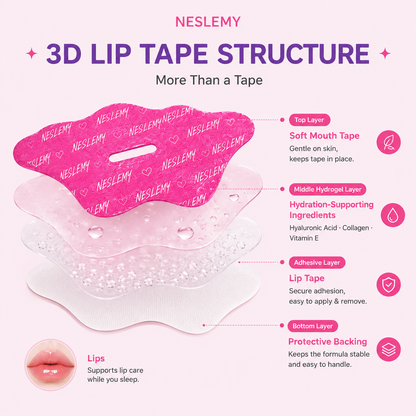 NESLEMY ✨Hydrating Collagen Mouth Tape👄