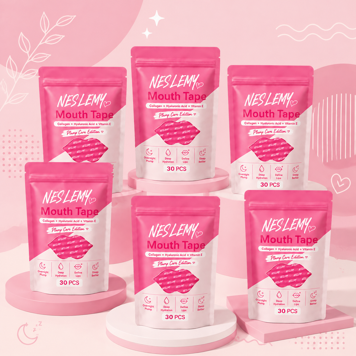 NESLEMY ✨Hydrating Collagen Mouth Tape👄